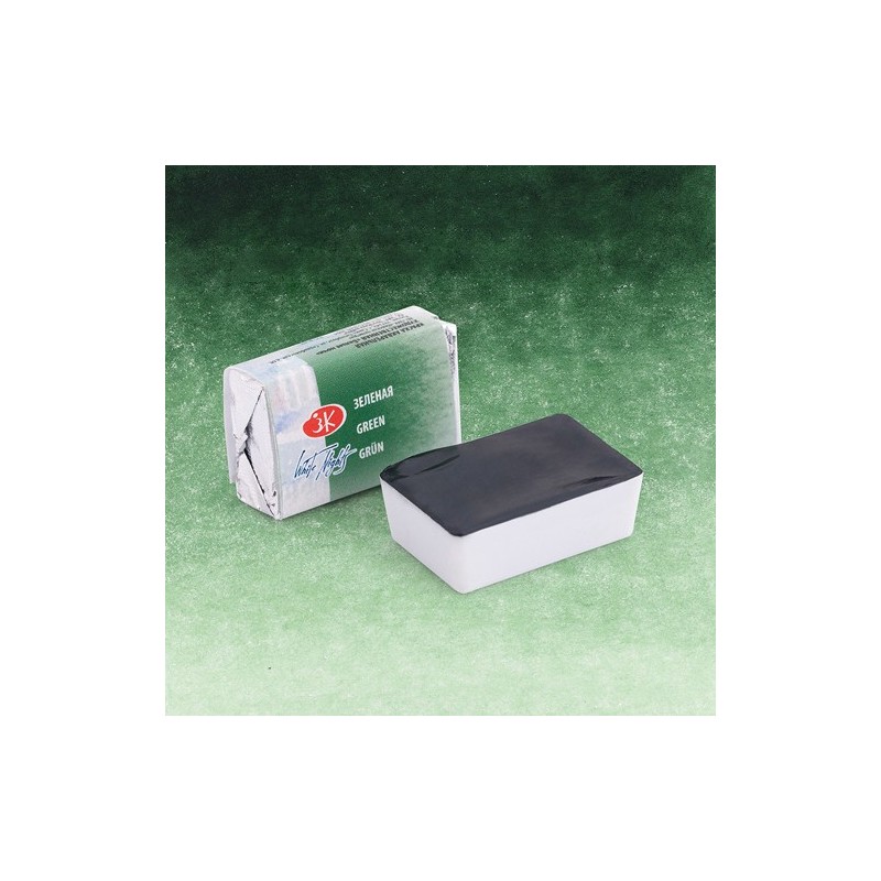 Fine art shop - White Nights Watercolors in godet Green 725 | totenart.com