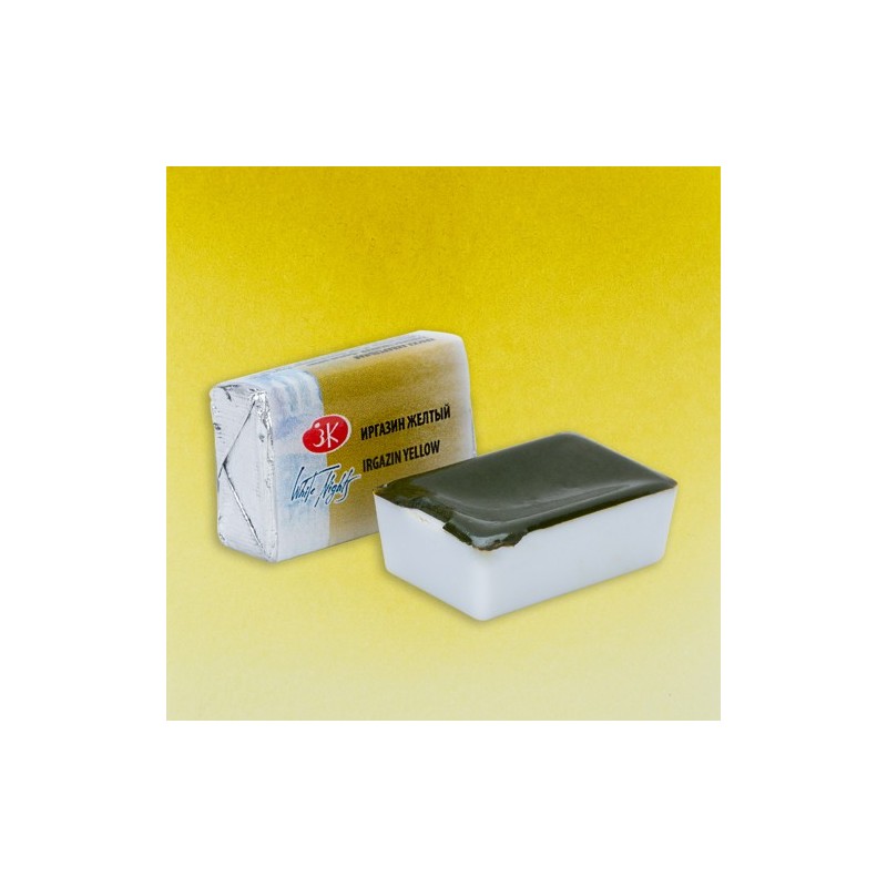 Fine art shop - White Nights Watercolors in godet Irgazin Yellow 257 | totenart.com