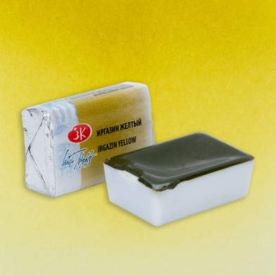 Fine art shop - White Nights Watercolors in godet Irgazin Yellow 257 | totenart.com