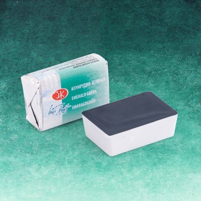 Fine art shop - White Nights Watercolors in godet Green Light 717 | totenart.com