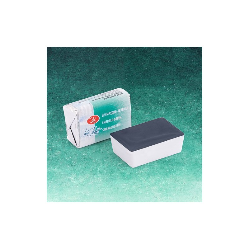 Fine art shop - White Nights Watercolors in godet Emerald Green 713 | totenart.com