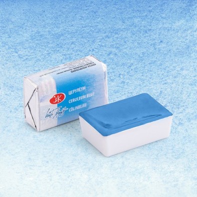 Fine art shop - White Nights Watercolors in godet Ceruleum Blue 503 | totenart.com