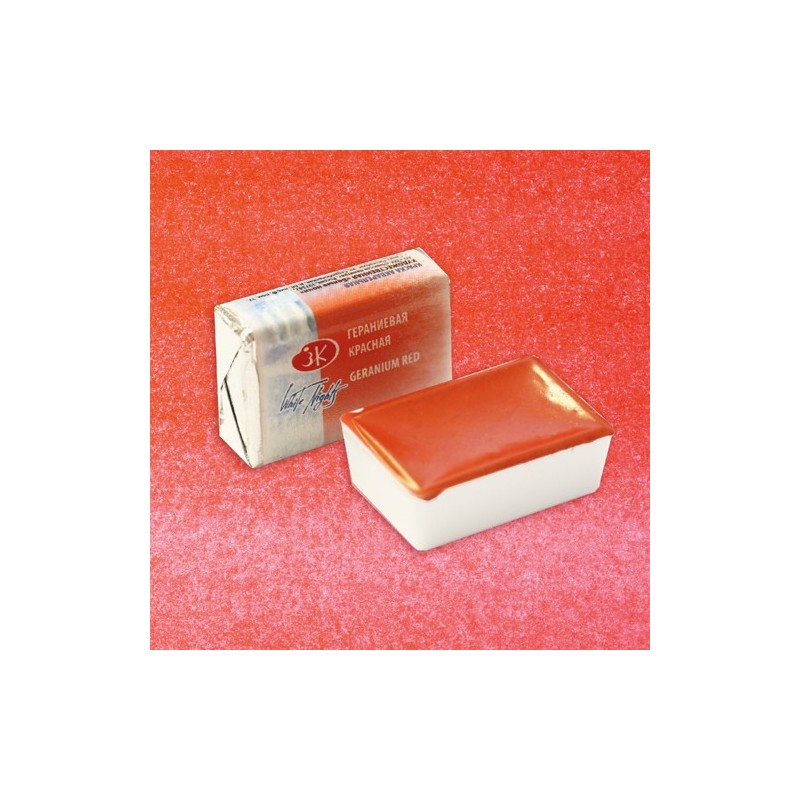 Fine art shop - White Nights Watercolors in godet Geranium Red 364 | totenart.com