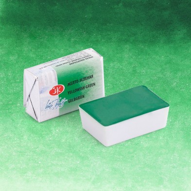 Fine art shop - White Nights Watercolors in godet Yellow-Green 718 | totenart.com