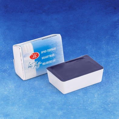 Fine art shop - White Nights Watercolors in godet Bright Blue 509 | totenart.com