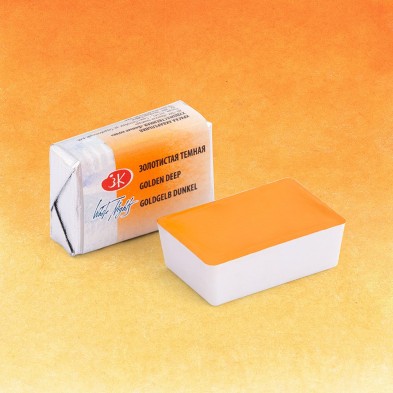 Fine art shop - White Nights Watercolors in godet Golden Deep 217 | totenart.com