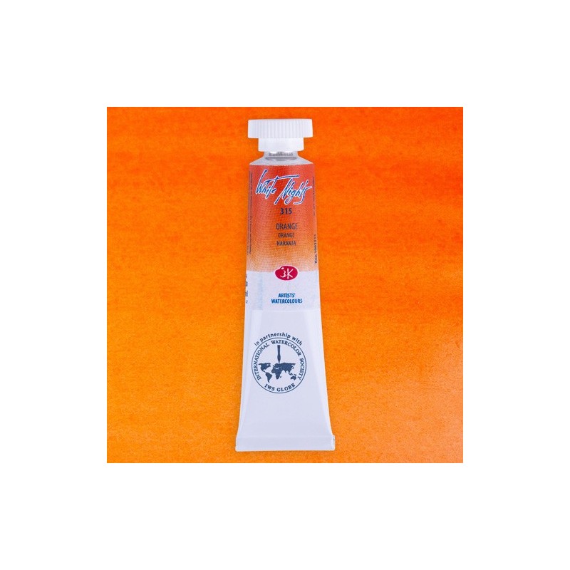 Fine art shop - White Nights Watercolors in tube 10 ml. Orange 315 | totenart.com