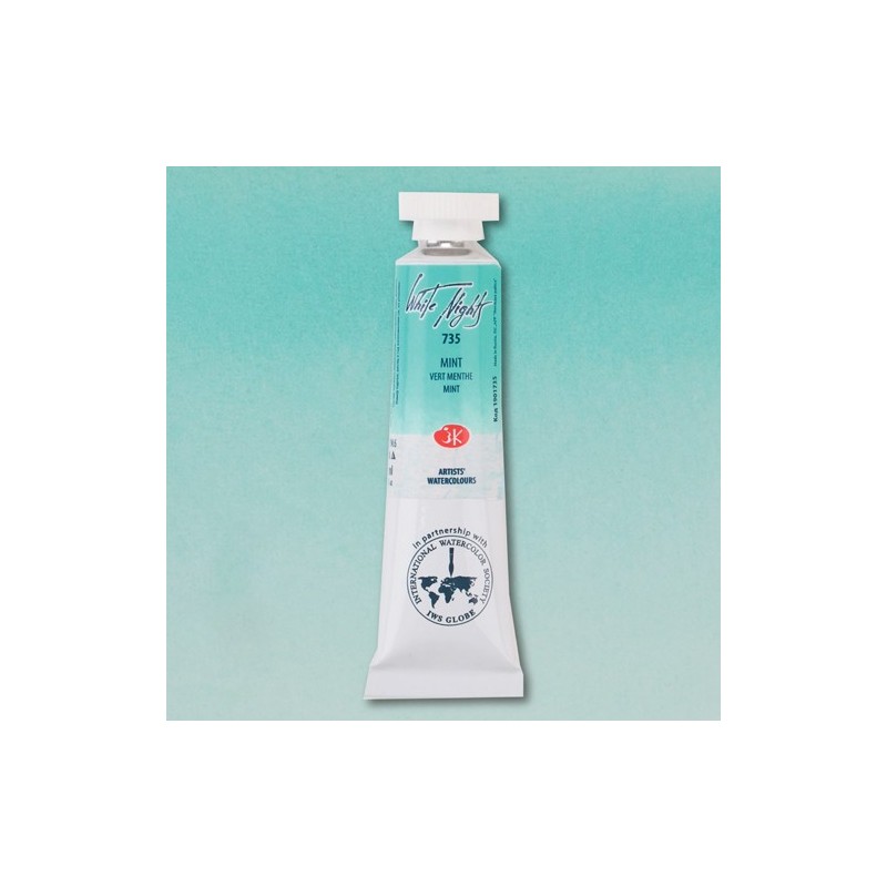 Fine art shop - White Nights Watercolors in tube 10 ml. Mint 735 | totenart.com
