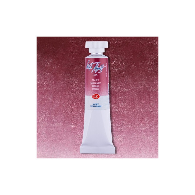 Fine art shop - White Nights Watercolors in tube 10 ml. Claret 325 | totenart.com
