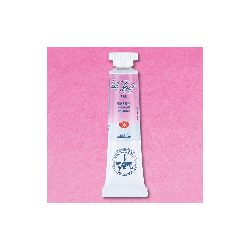 Fine art shop - White Nights Watercolors in tube 10 ml. Peony Pink 366 | totenart.com