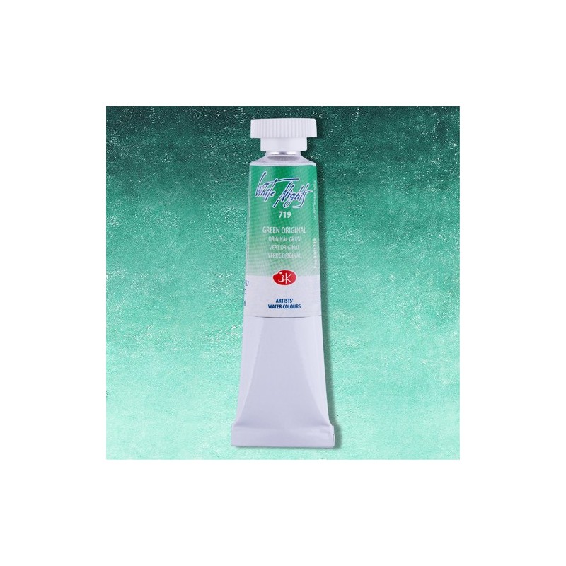 Fine art shop - White Nights Watercolors in tube 10 ml. Green Original 719 | totenart.com