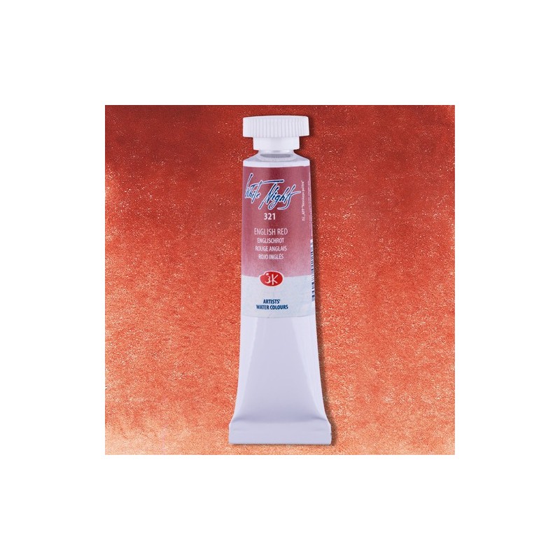 Fine art shop - White Nights Watercolors in tube 10 ml. English Red 321 | totenart.com