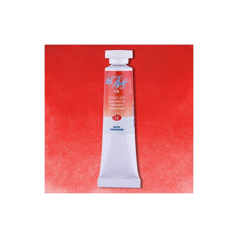 Fine art shop - White Nights Watercolors in tube 10 ml. Scarlet 318 | totenart.com