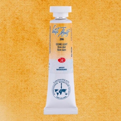 Fine art shop - White Nights Watercolors in tube 10 ml. Ochre Light 206 | totenart.com