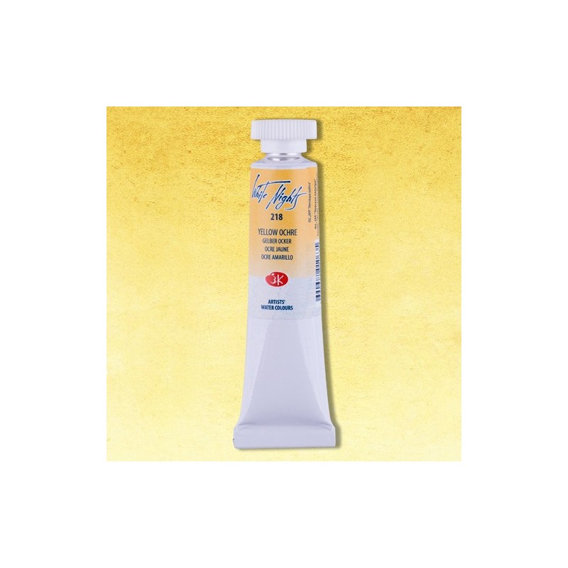 Fine art shop - White Nights Watercolors in tube 10 ml. Yellow Ochre 218 | totenart.com