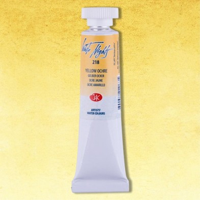 Fine art shop - White Nights Watercolors in tube 10 ml. Yellow Ochre 218 | totenart.com