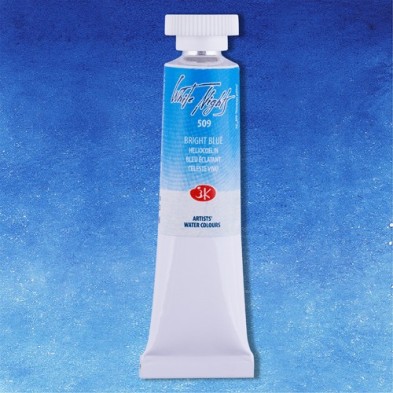 Fine art shop - White Nights Watercolors in tube 10 ml. Bright Blue 509 | totenart.com