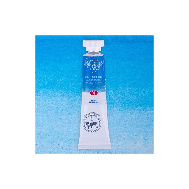 Fine art shop - White Nights Watercolors in tube 10 ml. Cobalt Azure Blue 532 | totenart.com