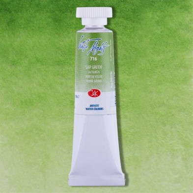 Fine art shop - White Nights Watercolors in tube 10 ml. Sap Green 716 | totenart.com