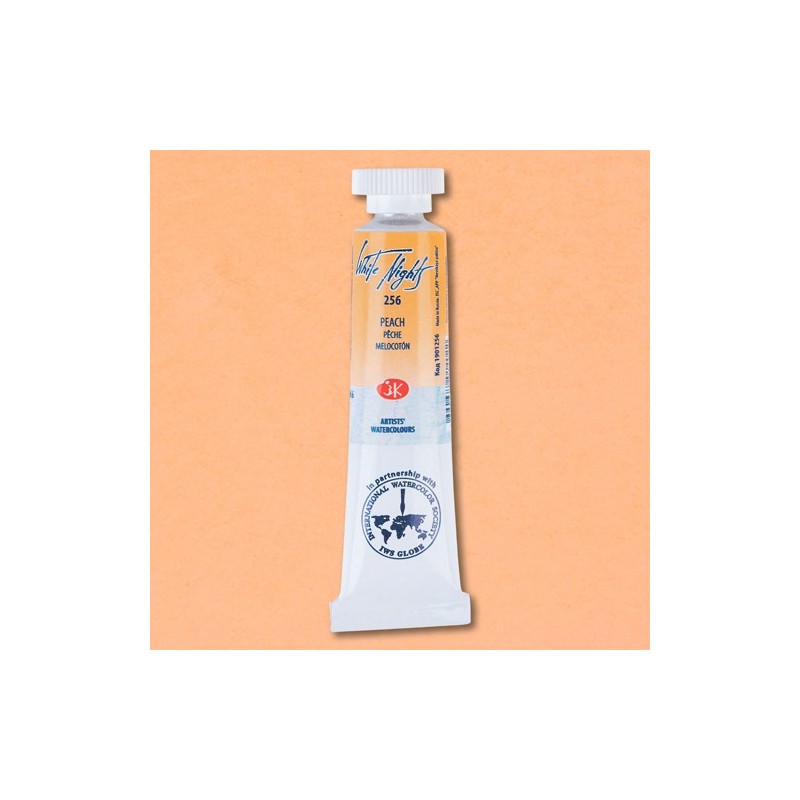 Fine art shop - White Nights Watercolors in tube 10 ml. Peach 256 | totenart.com