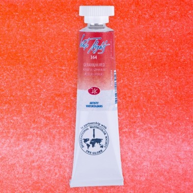 Fine art shop - White Nights Watercolors in tube 10 ml. Geranium Red 364 | totenart.com