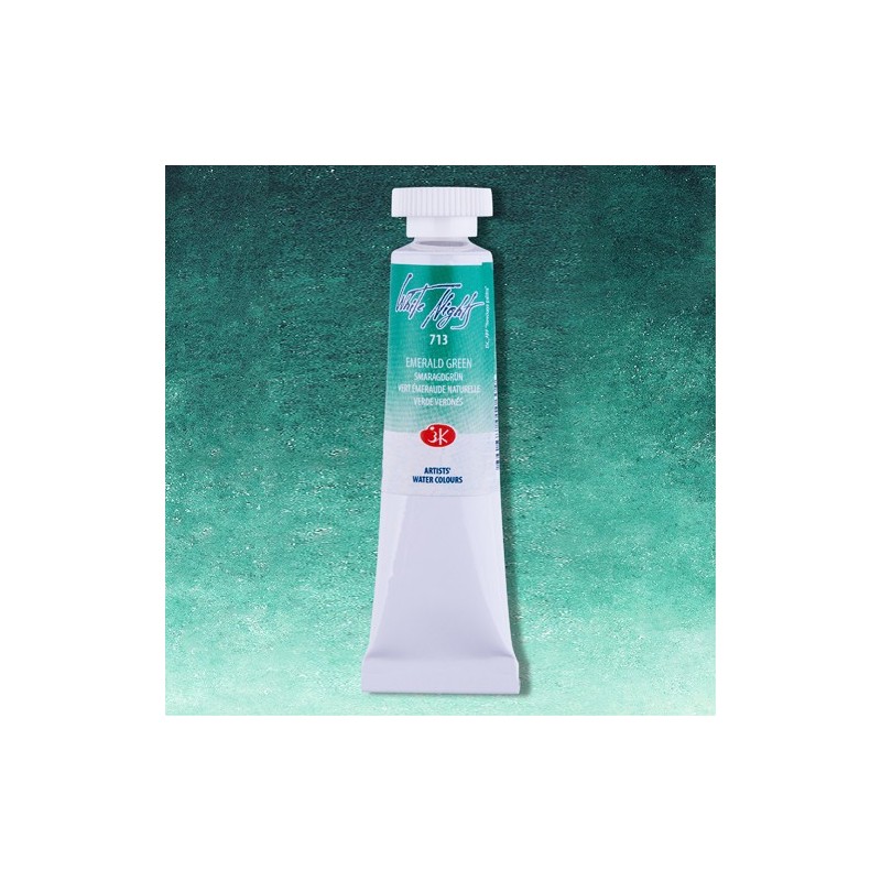 Fine art shop - White Nights Watercolors in tube 10 ml. Emerald Green 713 | totenart.com