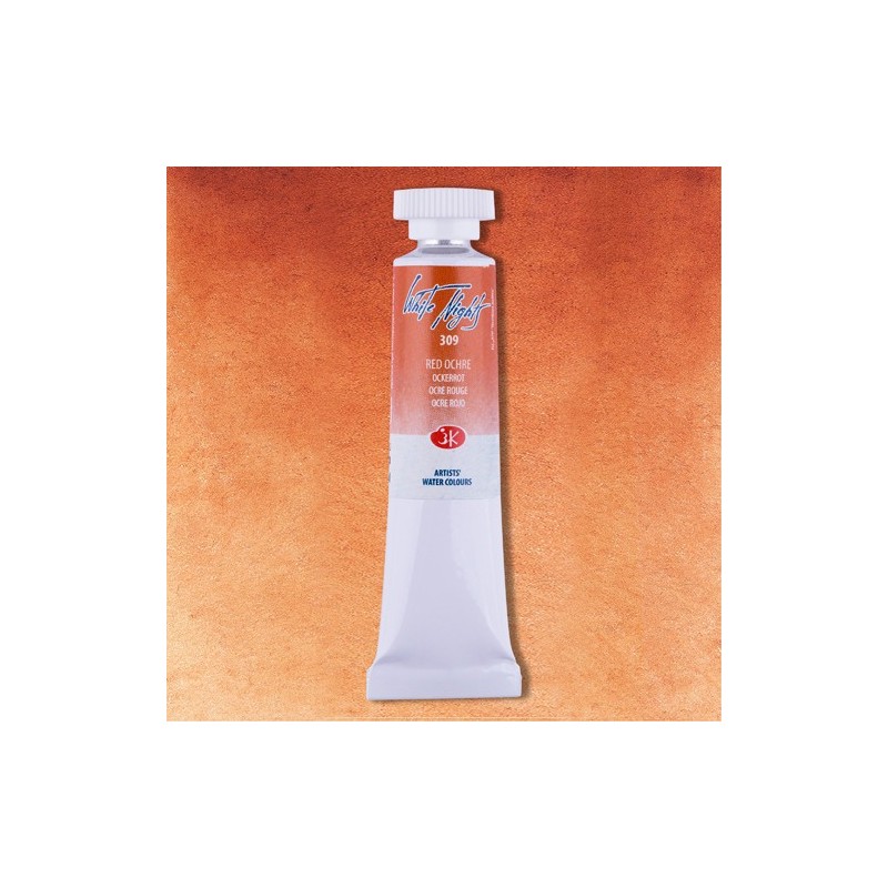 Fine art shop - White Nights Watercolors in tube 10 ml. Red Ochre 309  | totenart.com