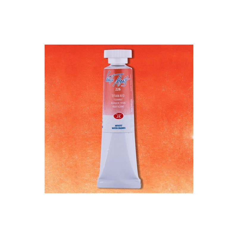 Fine art shop - White Nights Watercolors in tube 10 ml. Titian\'s Red 226 | totenart.com