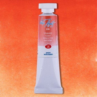 Fine art shop - White Nights Watercolors in tube 10 ml. Titian\'s Red 226 | totenart.com