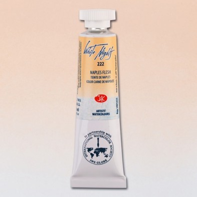 Fine art shop - White Nights Watercolors in tube 10 ml. Naples Flesh 222 | totenart.com