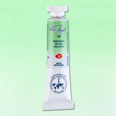 Fine art shop - White Nights Watercolors in tube 10 ml. Warm Green 747 | totenart.com