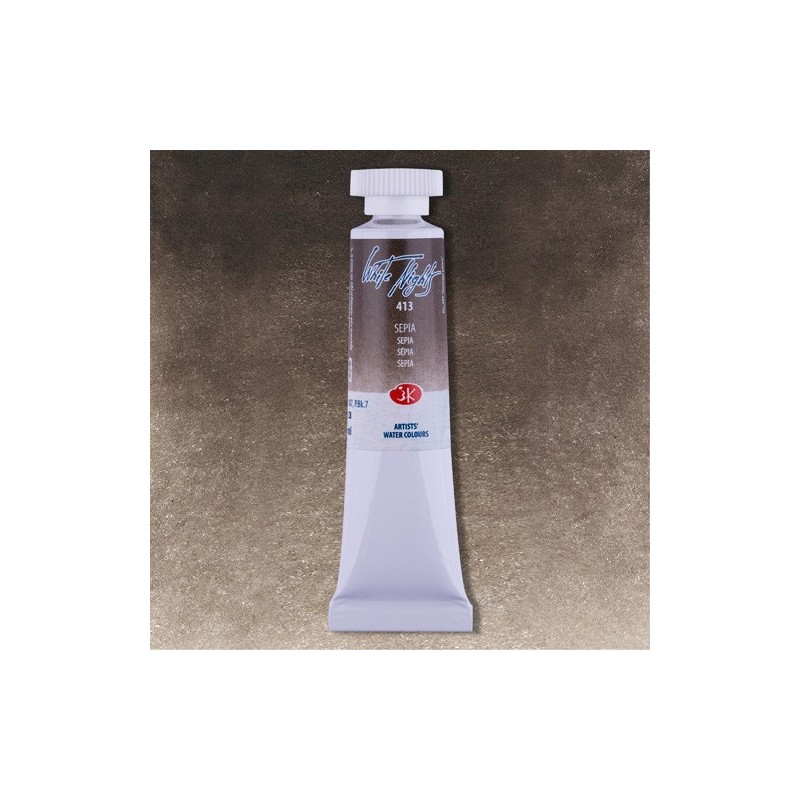 Fine art shop - White Nights Watercolors in tube 10 ml. Sepia 413 | totenart.com