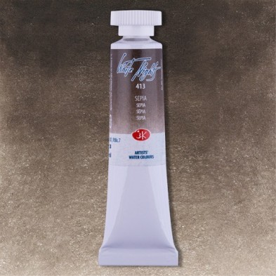 Fine art shop - White Nights Watercolors in tube 10 ml. Sepia 413 | totenart.com