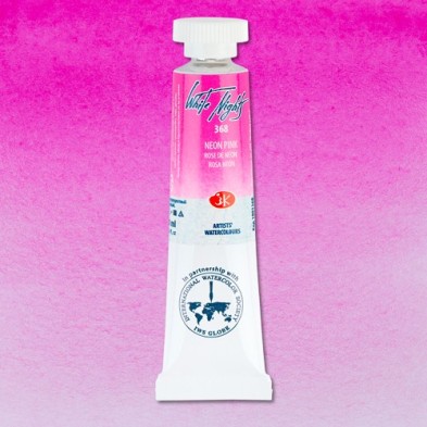Fine art shop - White Nights Watercolors in tube 10 ml. Neon Pink 368 | totenart.com