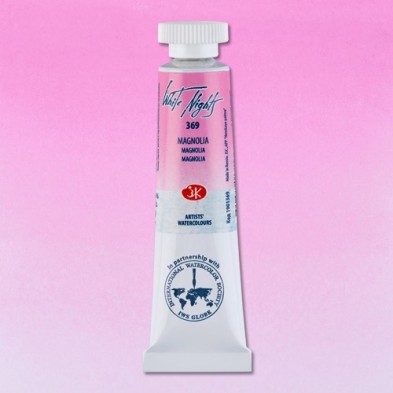 Fine art shop - White Nights Watercolors in tube 10 ml. Magnolia 369 | totenart.com