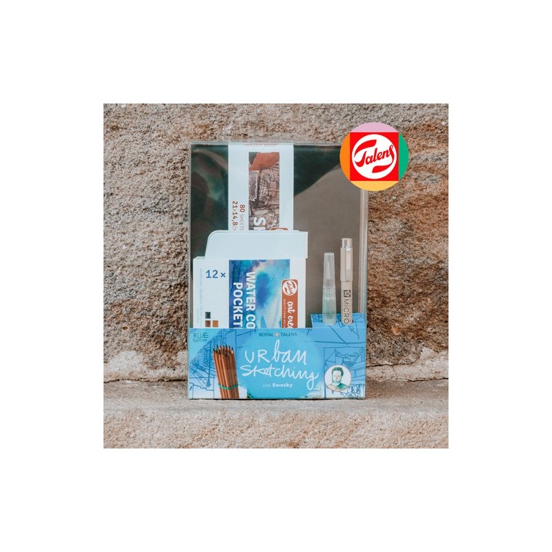 Fine art shop - Urban Sketching Set, BLACK EDITION | totenart.com