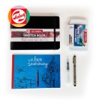 Fine art shop - Urban Sketching Set, BLACK EDITION | totenart.com