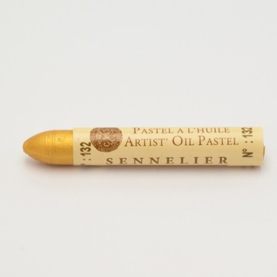 Fine art shop - Oil pastel Sennelier iridescent 5ml \nPearl Gold | totenart.com