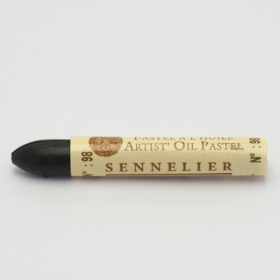 Fine art shop - Oil pastel Sennelier 5ml Mars Black | totenart.com