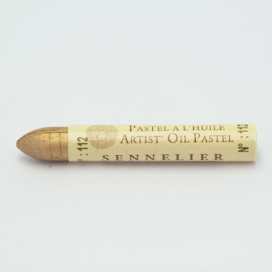 Fine art shop - Oil pastel Sennelier iridescent 5ml \nPale gold | totenart.com