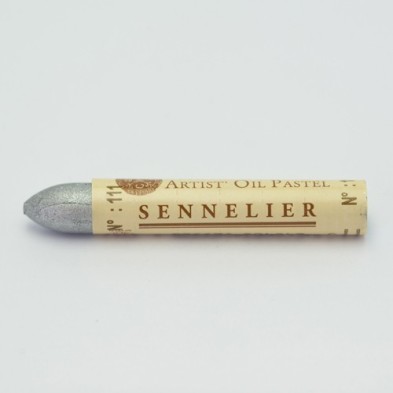 Fine art shop - Oil pastel Sennelier iridescent 5ml Aluminum | totenart.com