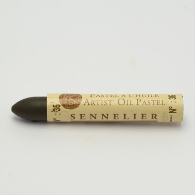 Fine art shop - Oil pastel Sennelier 5ml Raw Umber | totenart.com
