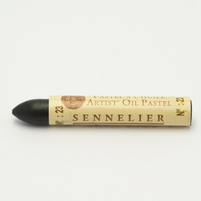 Fine art shop - Oil pastel Sennelier 5ml Black | totenart.com