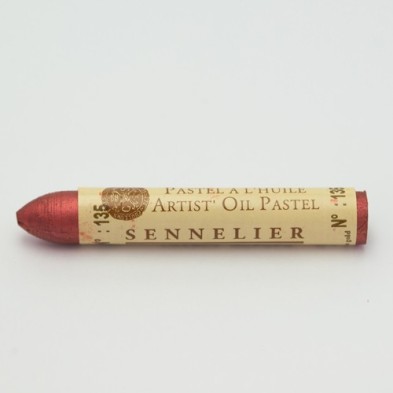 Fine art shop - Oil pastel Sennelier iridescent 5ml \nReddish Brown Gold | totenart.com