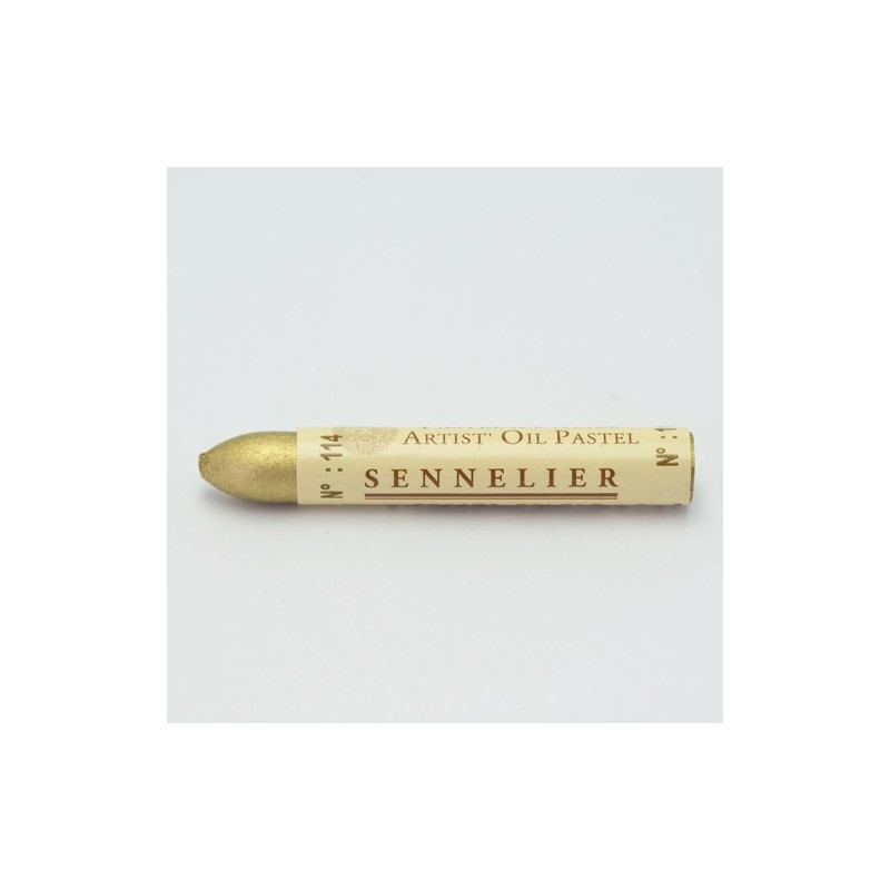 Fine art shop - Oil pastel Sennelier iridescent 5ml Rich Gold\n | totenart.com