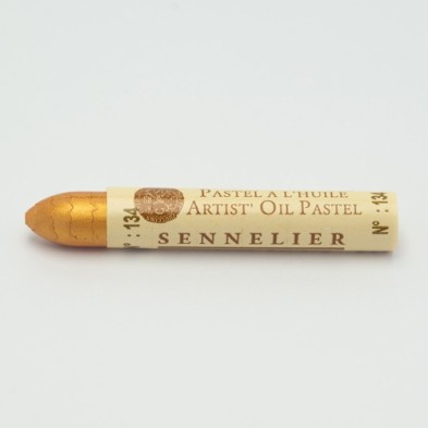 Fine art shop - Oil pastel Sennelier iridescent 5ml \nReddish Gold | totenart.com