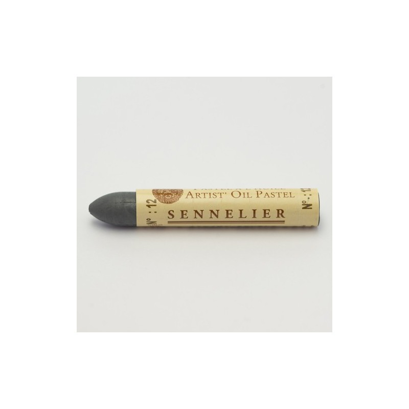 Fine art shop - Oil pastel Sennelier 5ml Dark Gray | totenart.com