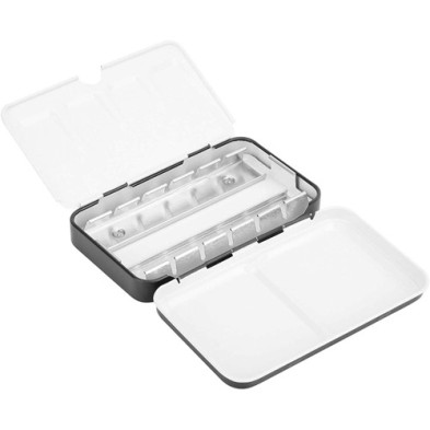 Materiais Belas Artes - Empty metal watercolors box 12 1/2 godets  WN | totenart.com