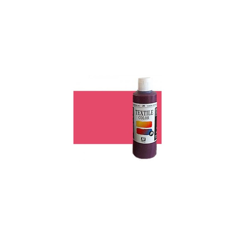  Fine art shop - Textile Vallejo Red, 200 ml. | totenart.com