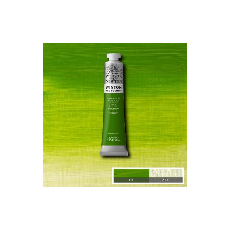 Fine art shop - Oil Winton W&N, \n\nChromium Green Hue, 200 ml. | totenart.com
